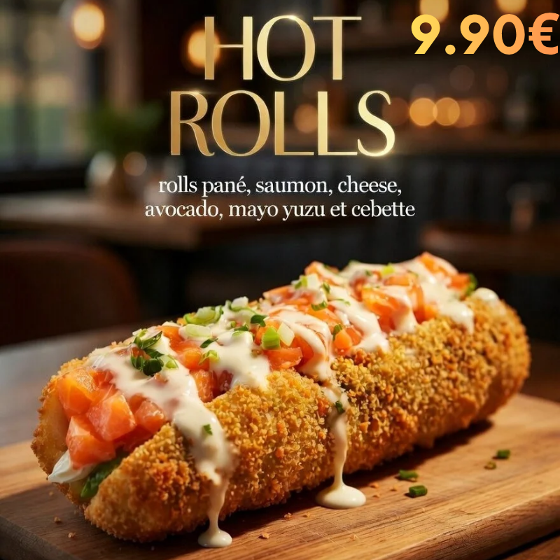 La suggestion d'avril le "Hot rolls"